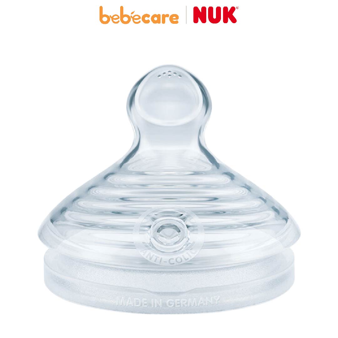 NUK 2 (1080)-Bộ 2 Núm Ti NUK Nature Sense Silicone S2 - M